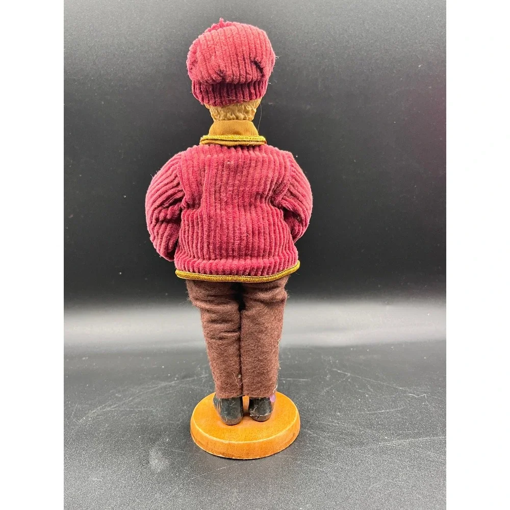Vtg Set of 3 Caroler Set Christmas Figurines Drummer Boy Singer‎ 9.5